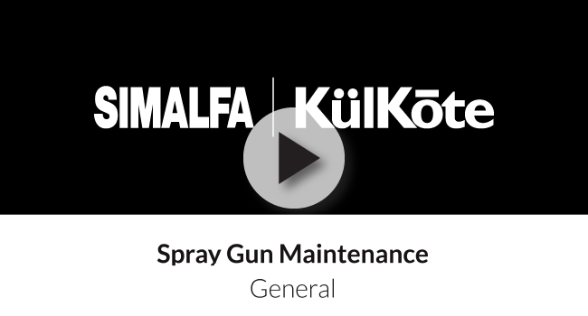 simalfa spray gun g21 general maintenance